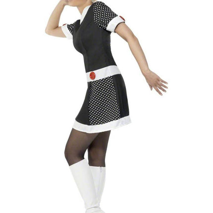 Feestbazaar 60's kostuum vrouw