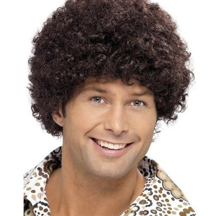 Feestbazaar 70's disco dude pruik