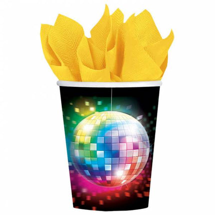 Feestbazaar 8 Cups Disco Fever 70's 266 ml