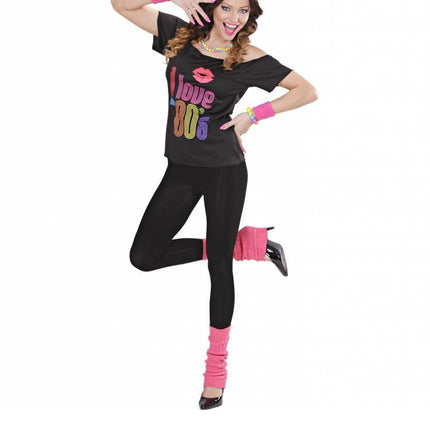 Feestbazaar 80's disco set dame