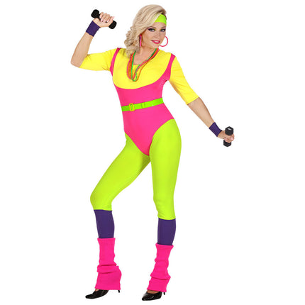 Feestbazaar 80's Fitness Foute Pak Vrouw
