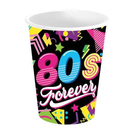 Feestbazaar 80's Forever Bekers (6st)