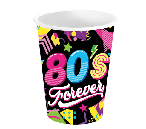 Feestbazaar 80's Forever Bekers (6st)