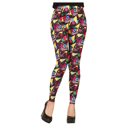 Feestbazaar 80's Forever Legging Dames
