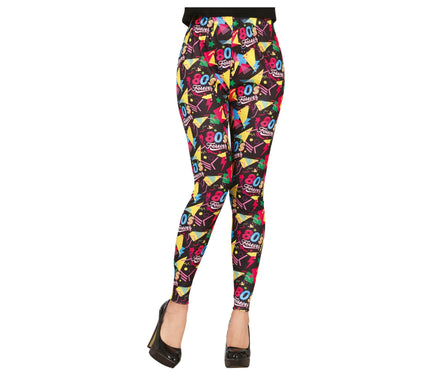 Feestbazaar 80's Forever Legging Dames