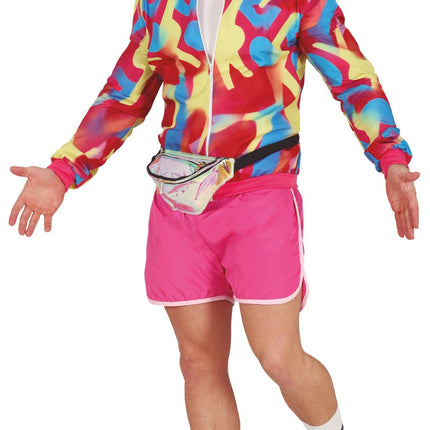 Feestbazaar 80's Party Kostuum Runner Heren Patrick