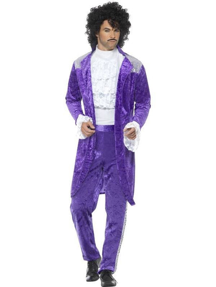 Feestbazaar 80's Purple Prince kostuum