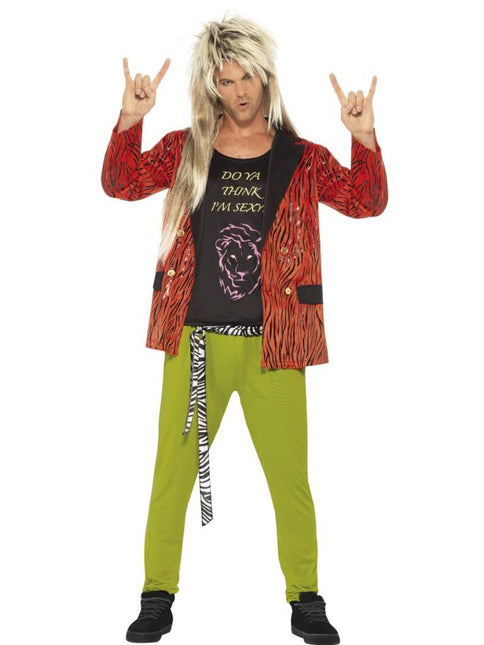 Feestbazaar 80's Rock Star kostuum