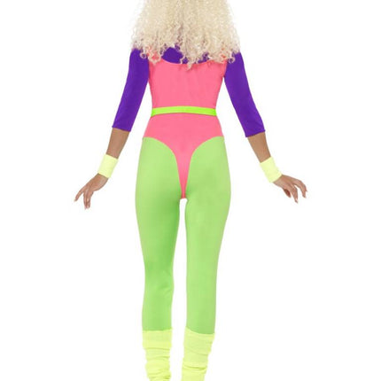 Feestbazaar 80's workout kostuum vrouw