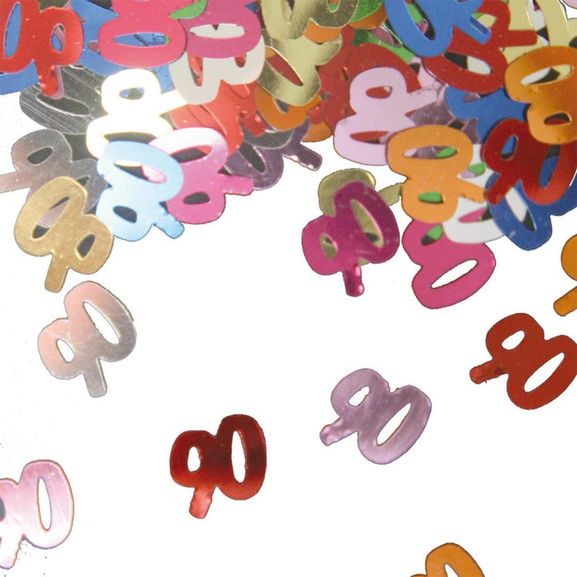 Feestbazaar 90 Jaar Tafeldecoratie / Sierconfetti