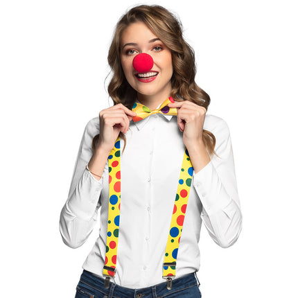 Feestbazaar Accessoireset Clown 3-Delig