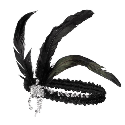 Feestbazaar Accessoireset Flapper Diva 3-Delig