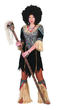 Feestbazaar Afrikaanse vrouw kostuum