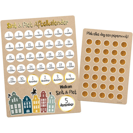 Feestbazaar Aftelkalender Welkom Sint & Piet