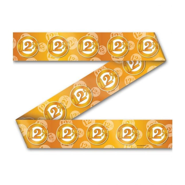 Feestbazaar Afzetlint 12,5 Jaar Getrouwd (12m)