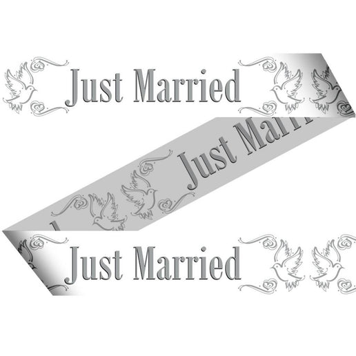 Feestbazaar Afzetlint just married