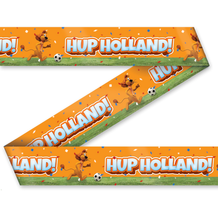 Feestbazaar Afzetlint Loeki Hup Holland Oranje (12m)