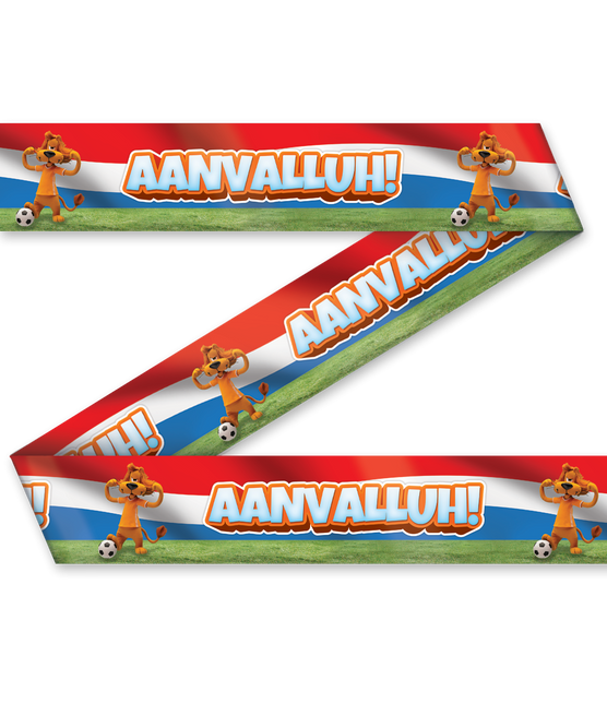 Feestbazaar Afzetlint Loeki Rood/Wit/Blauw Aanvalluh (12m)