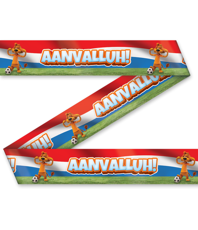 Feestbazaar Afzetlint Loeki Rood/Wit/Blauw Aanvalluh (12m)