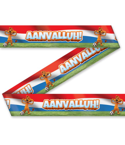 Feestbazaar Afzetlint Loeki Rood/Wit/Blauw Aanvalluh (12m)