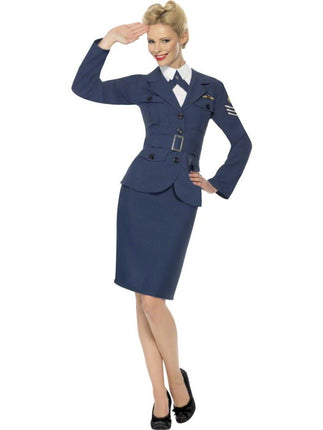 Feestbazaar Air Force kapitein kostuum 40's dame