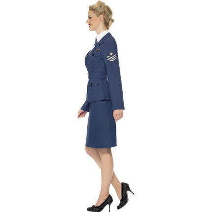 Feestbazaar Air Force kapitein kostuum 40's dame