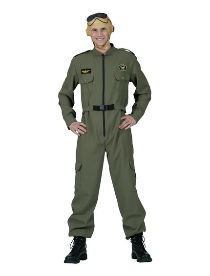 Feestbazaar Airforce Jumpsuit Heren Randy