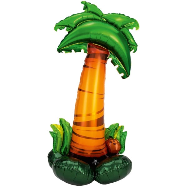 Feestbazaar AirLoonz Palmboom Folieballon (142cm)