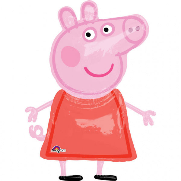 Feestbazaar Airwalker Peppa Pig Folieballon - 91x121 cm