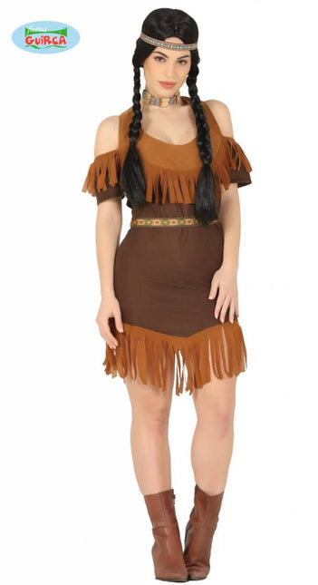 Feestbazaar Akule Indianen Kostuum Vrouw