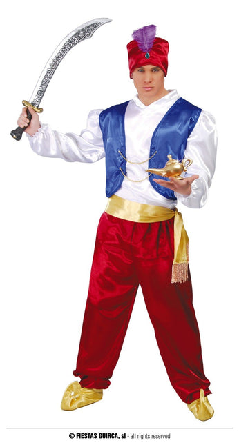 Carnaval/feest arabische prins/sjeik verkleed voor heren Carnaval/feest arabische prins/sjeik verkleed voor heren