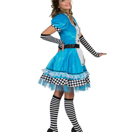 Feestbazaar Alice In Wonderland Jurk Dames