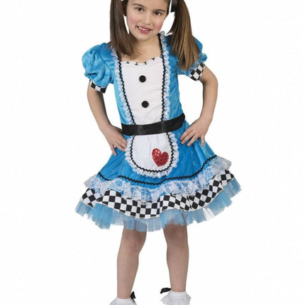 Feestbazaar Alice In Wonderland Meisje Jurk