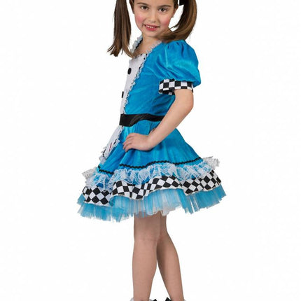 Feestbazaar Alice In Wonderland Meisje Jurk