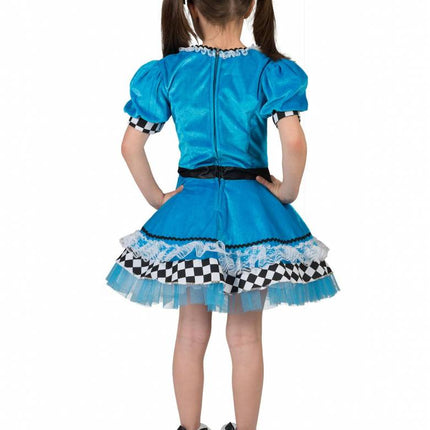 Feestbazaar Alice In Wonderland Meisje Jurk