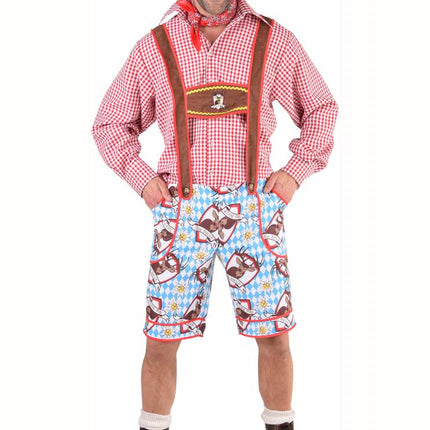 Feestbazaar Alm Hirsch Oktoberfest tiroler broek