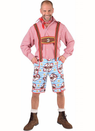 Feestbazaar Alm Hirsch Oktoberfest tiroler broek