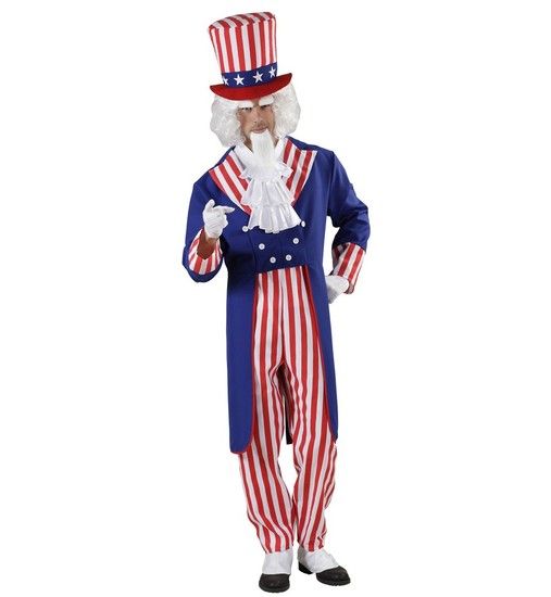 Feestbazaar America Uncle Sam kostuum