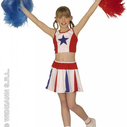 Feestbazaar American Cheerleader pakje kind