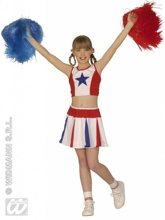 Feestbazaar American Cheerleader pakje kind