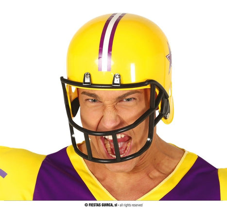 Feestbazaar American Football Helm Geel