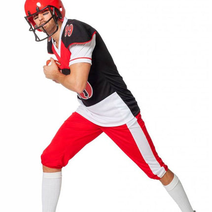Feestbazaar American Football kostuum heren
