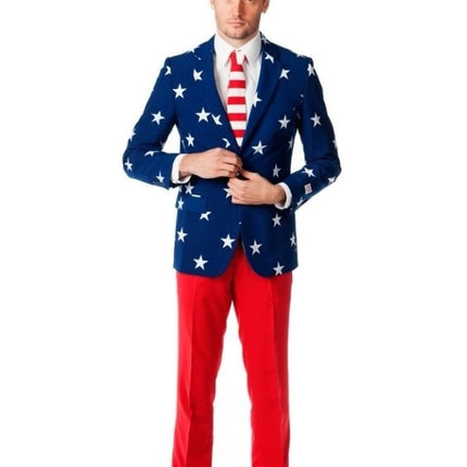 Feestbazaar Amerika kostuum Stars and Stripes
