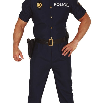 Feestbazaar Amerikaans Uniform Politie Heren