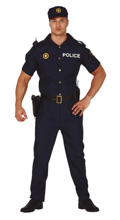 Feestbazaar Amerikaans Uniform Politie Heren
