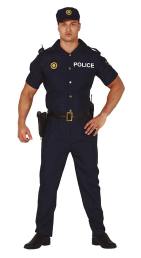 Feestbazaar Amerikaans Uniform Politie Heren