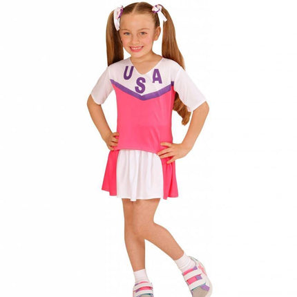 Feestbazaar Amerikaanse Cheerleader kostuum Kind