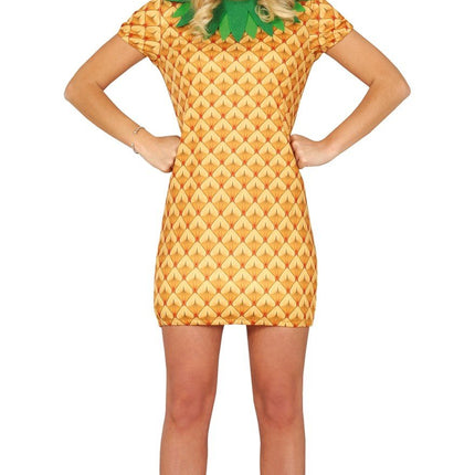 Feestbazaar Ananas Outfit Vrouw