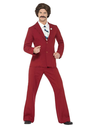 Feestbazaar Anchorman Ron Burgundy Kostuum