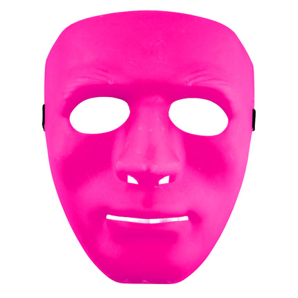 Feestbazaar Anonymus Masker Fuchsia